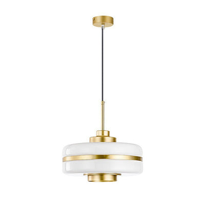 Suspension LED Nordic Luxury - Lampe Élégante en Verre et Métal pour Intérieur Moderne