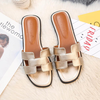 Sandales Femme H-Design en Similicuir – Élégantes et Confortables pour un Style Intemporel