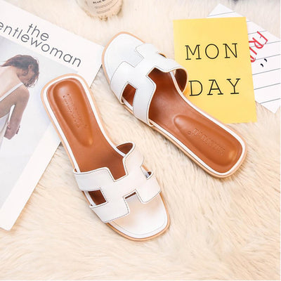Sandales Femme H-Design en Similicuir – Élégantes et Confortables pour un Style Intemporel