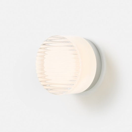 Applique Murale LED Moderne en Forme Ronde – Éclairage Doux avec Diffuseur en Verre Mylk pour Salon et Chambre