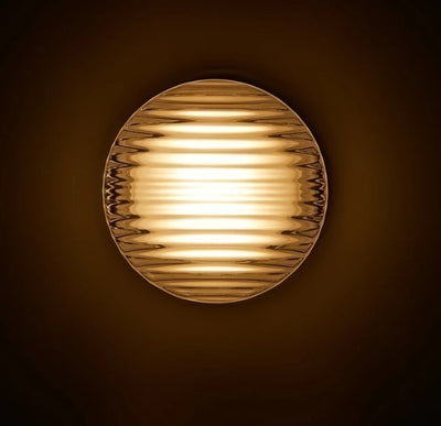 Applique Murale LED Moderne en Forme Ronde – Éclairage Doux avec Diffuseur en Verre Mylk pour Salon et Chambre