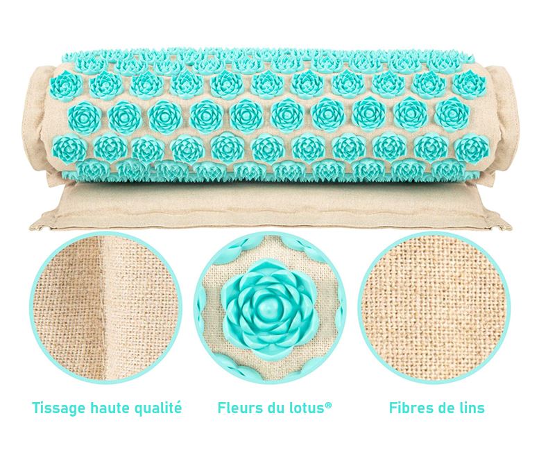Tapis Champ de Fleurs Florapress – Bien-être naturel par acupression