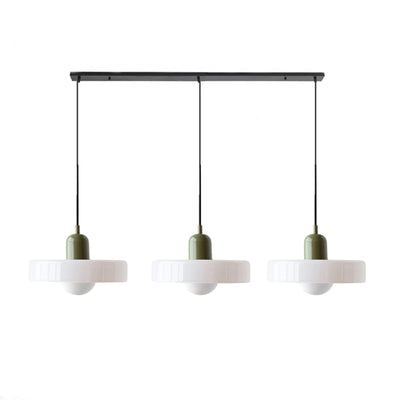 Suspension Simple Bauhaus en Verre – Design Élégant pour Cuisine, Salle à Manger et Salon