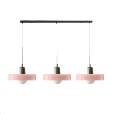 Suspension Simple Bauhaus en Verre – Design Élégant pour Cuisine, Salle à Manger et Salon