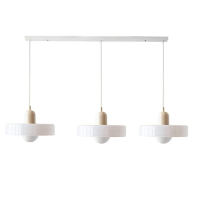 Suspension Simple Bauhaus en Verre – Design Élégant pour Cuisine, Salle à Manger et Salon