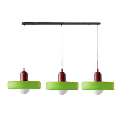 Suspension Simple Bauhaus en Verre – Design Élégant pour Cuisine, Salle à Manger et Salon