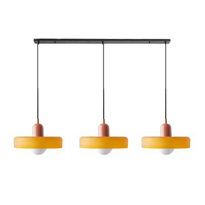 Suspension Simple Bauhaus en Verre – Design Élégant pour Cuisine, Salle à Manger et Salon