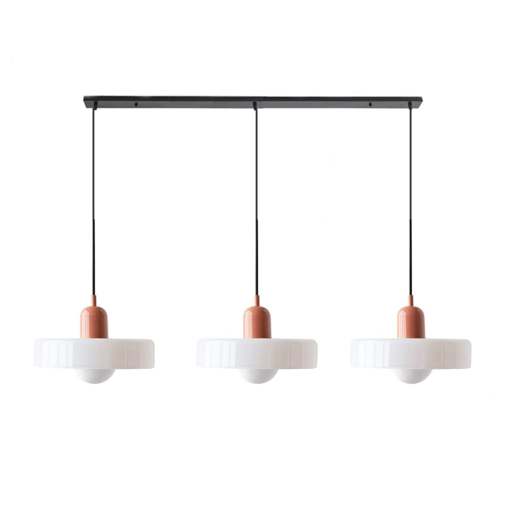 Suspension Simple Bauhaus en Verre – Design Élégant pour Cuisine, Salle à Manger et Salon