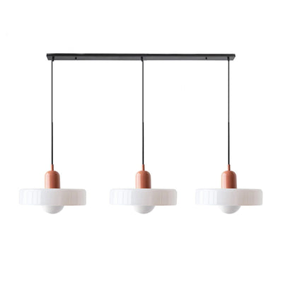 Suspension Simple Bauhaus en Verre – Design Élégant pour Cuisine, Salle à Manger et Salon