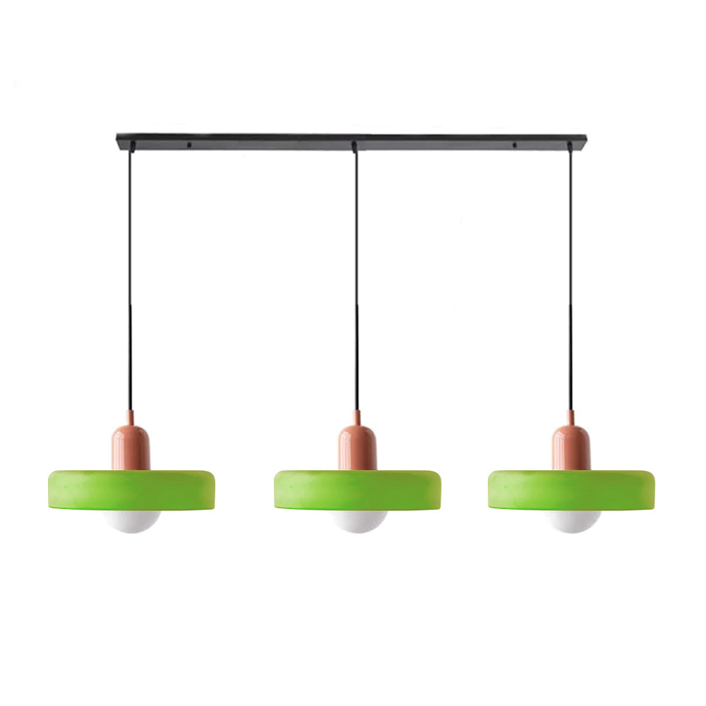 Suspension Simple Bauhaus en Verre – Design Élégant pour Cuisine, Salle à Manger et Salon