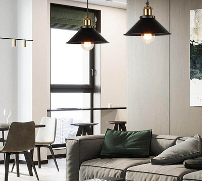 Suspension Vintage BrassGlow – Design Rétro & Finition Laiton Antique