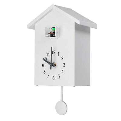 Horloge Murale JoyCoo – Design de Coucou Classique, Sans Fil, en ABS Durable