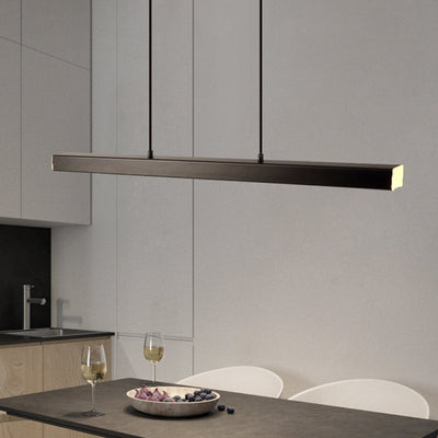 Suspension Moderne en Métal et Acrylique – Lampe Élégante et Durable avec Source LED