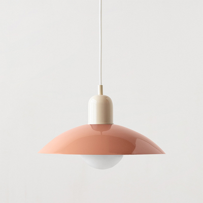 Suspension Macaron Moderne - Abat-jour en Verre Coloré, Design Unique, Idéale pour Cuisine et Salon