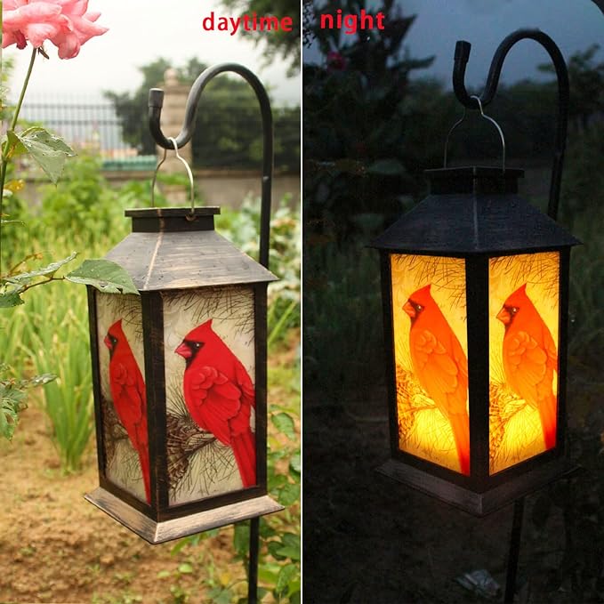 Lanterne Solaire CardinalGlow – Éclairage Extérieur Chaleureux & Élégant