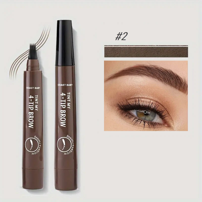 Stylo à Sourcils Brun Foncé - Adoptez des Sourcils Parfaits Facilement