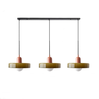 Suspension Simple Bauhaus en Verre – Design Élégant pour Cuisine, Salle à Manger et Salon