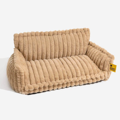 Lit Orthopédique pour Chien CaniSofa – Soutien Articulaire, Housse Lavable, Repose-Tête Confortable
