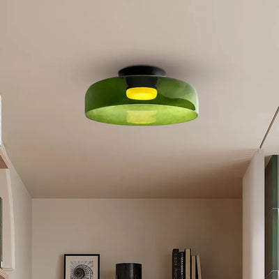 LuxeGlass - Lustre Médiéval de Plafond Luxe