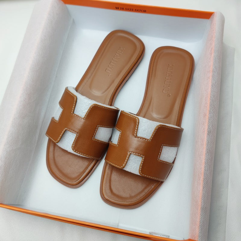 Sandales Femme H-Design en Similicuir – Élégantes et Confortables pour un Style Intemporel
