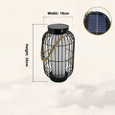 Lampe Solaire LED Emulanceglo - Élégance Chinoise et Innovation Moderne pour Extérieur