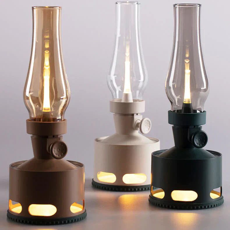 Lampe Vintage LED – Lampe à pétrole rétro avec technologie LED moderne