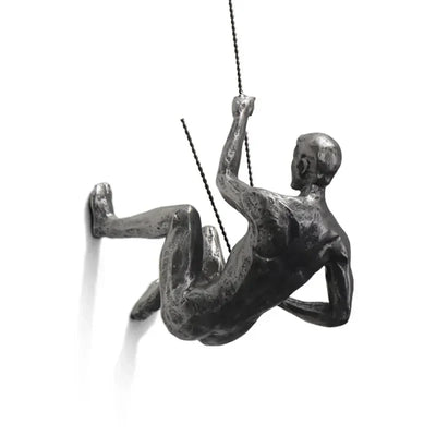 Ascendant | Ensemble de décoration murale homme grimpant créatif