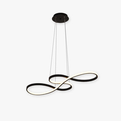 Lampe Suspendue Design Notes de Musique – LED avec Cadre en Métal (Noir, Blanc, Or)