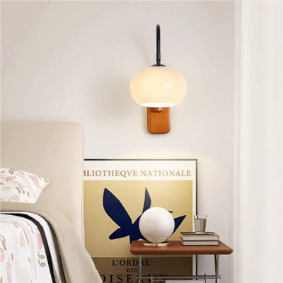 Applique Murale Bauhaus Persimmon – Design Moderne & Éclairage Orientable