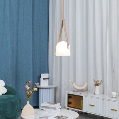 Suspension Mona Minimaliste en Métal et Verre - Éclairage LED Élégant pour Salon et Salle à Manger