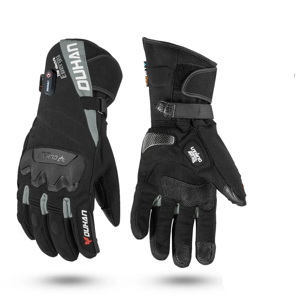 Gants Chauffants ThermoGrip – Rechargeables, Imperméables, Idéal pour l’Hiver et les Sports de Neige