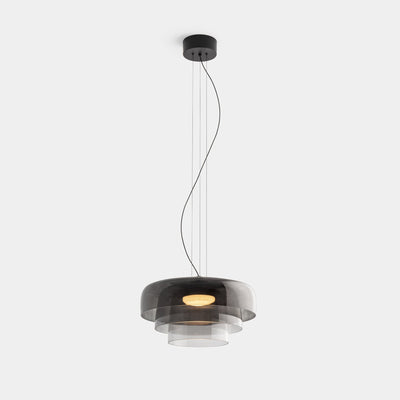 Suspension Moderne en Métal et Verre - Lampe Élégante pour Cuisine et Salle à Manger