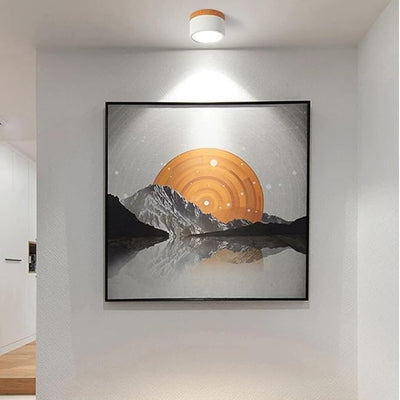 Plafonnier Cylindrique LED Nordic – Éclairage Moderne et Économique pour Couloir