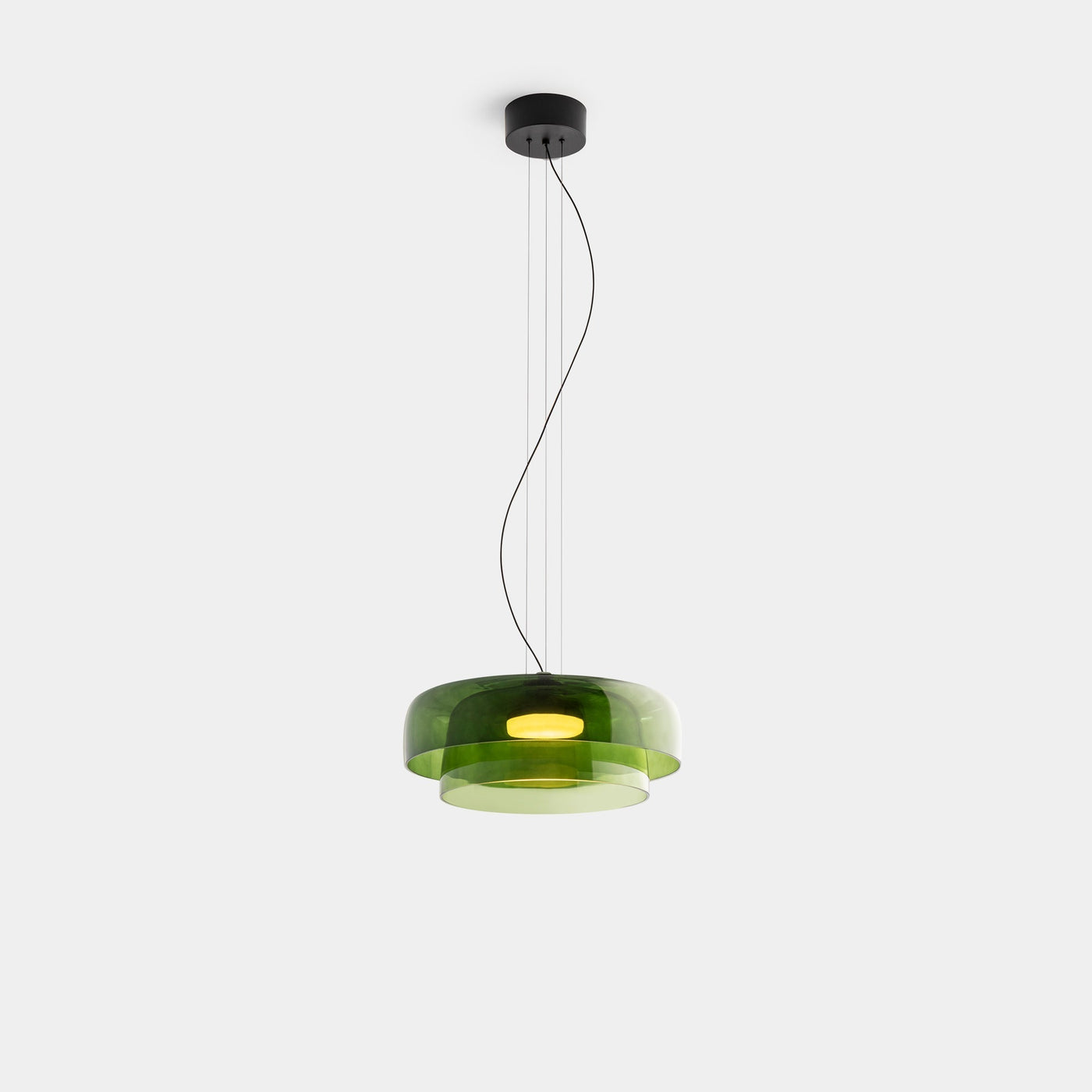 Suspension Moderne en Métal et Verre - Lampe Élégante pour Cuisine et Salle à Manger