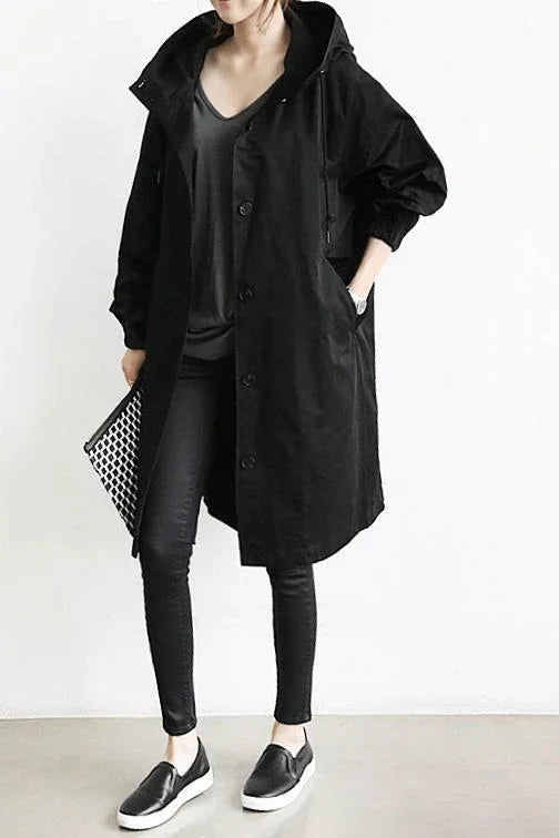 Veste Coupe-Vent Imperméable Oversize – Légère, Pratique et Élégante
