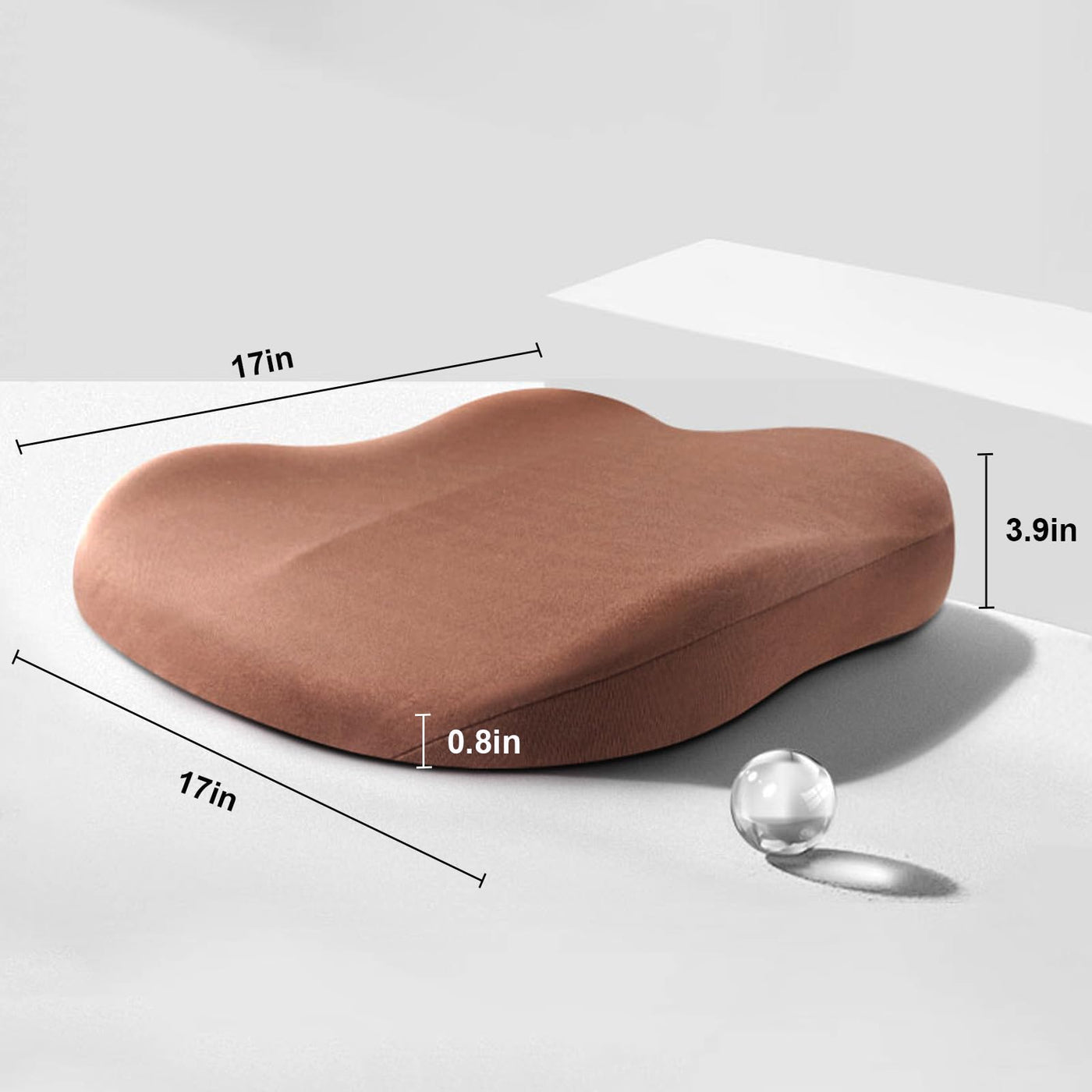 Rehausseur de Siège Auto Confortable pour Adultes – Conduite Ergonomique et Sécurisée