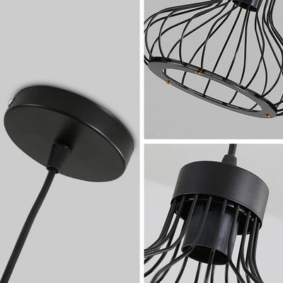 Suspension Moderne en Métal - Lampe Design Vintage et Industrielle