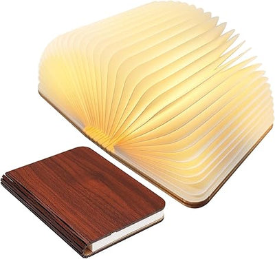Lampe Livre Enchanté - Lampe LED en Forme de Livre Ouvert avec Contrôle Tactile