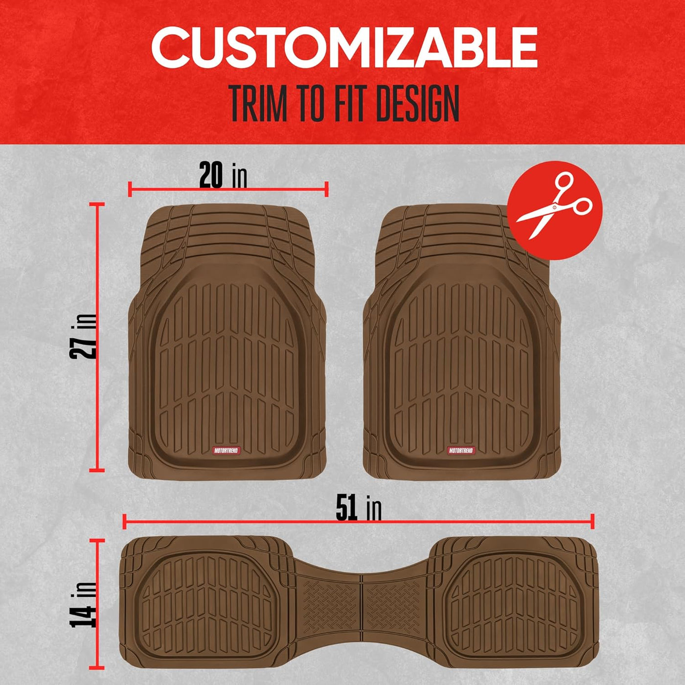 Tapis Voiture Universels Flexibles