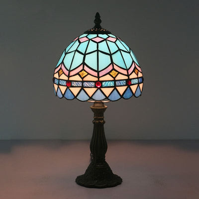 RadiantTints – Lampe Tiffany en verre coloré