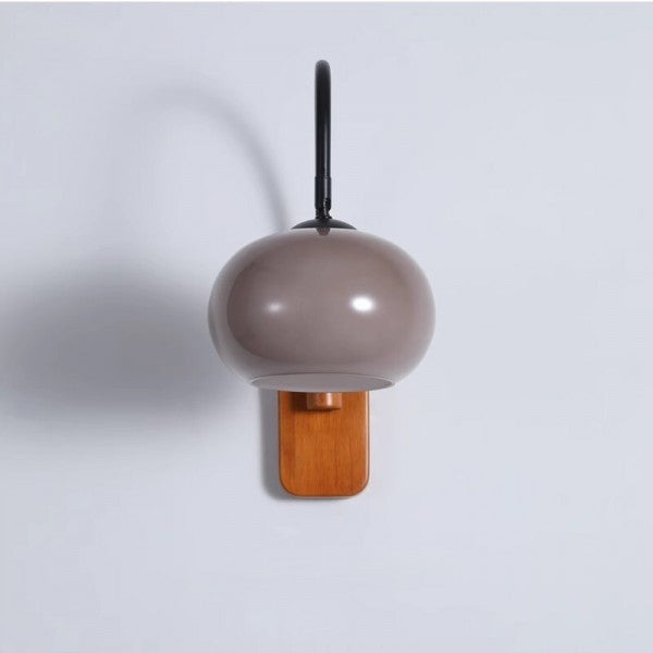 Applique Murale Bauhaus Persimmon – Design Moderne & Éclairage Orientable