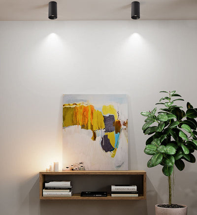 Plafonnier LED Round COB - Éclairage Moderne et Efficace avec Design Élégant
