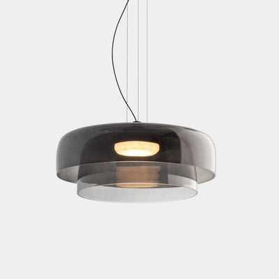 Suspension Moderne en Métal et Verre - Lampe Élégante pour Cuisine et Salle à Manger