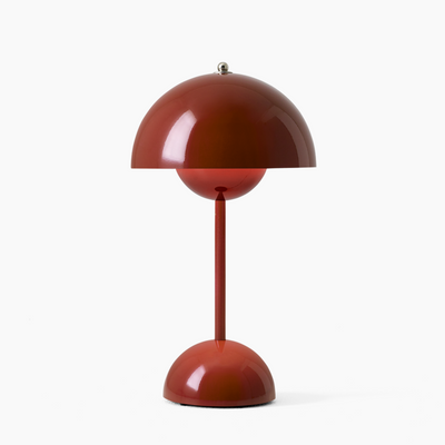 Lampe de Table Flowerpot V2 - Design Iconique par Verner Panton, Dimmable et Sans Fil
