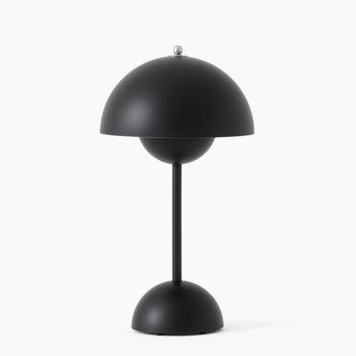 Lampe de Table Flowerpot V2 - Design Iconique par Verner Panton, Dimmable et Sans Fil