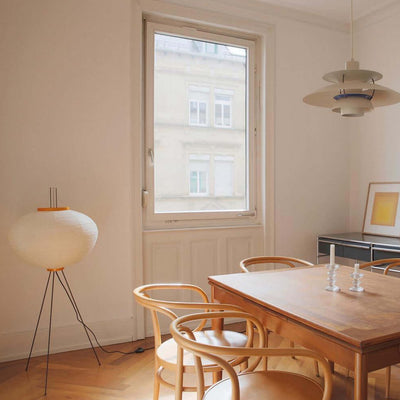 Lampadaire en Papier de Riz - Élégance Minimaliste pour Salon et Chambre