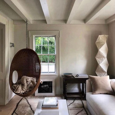 Lampadaire en Papier de Riz - Élégance Minimaliste pour Salon et Chambre