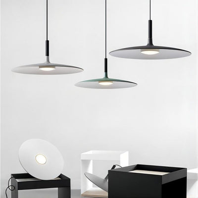Suspension LED Plate Solen - Éclairage Moderne et Minimaliste