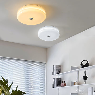 Plafonnier Vintage Art Déco, Élégance Géométrique avec LED Intégrée