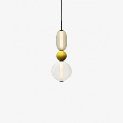 Suspension en Verre Candy – Luminaire Moderne LED avec Design Coloré